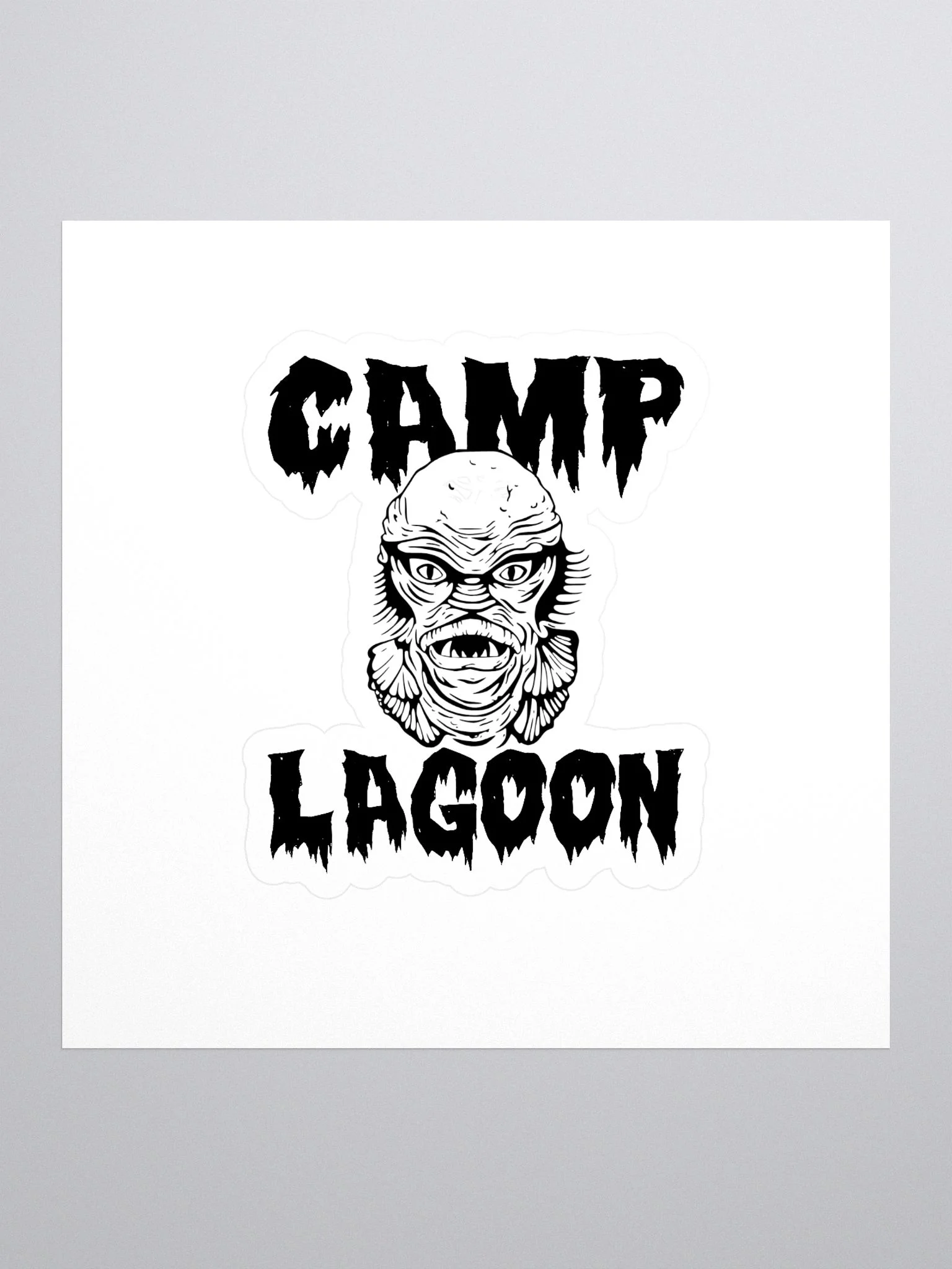 Camp Lagoon Sticker product image (1)