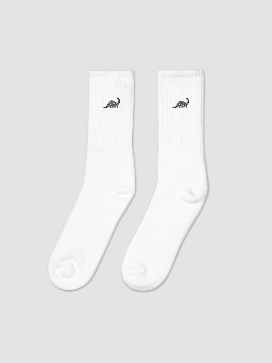 Brontosaurus White Socks product image (1)