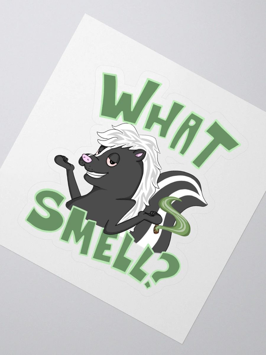 Something Smells Skunky! Sticker product image (2)