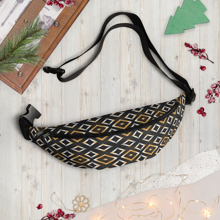 Geometric Elegance Fanny Pack product image (11)