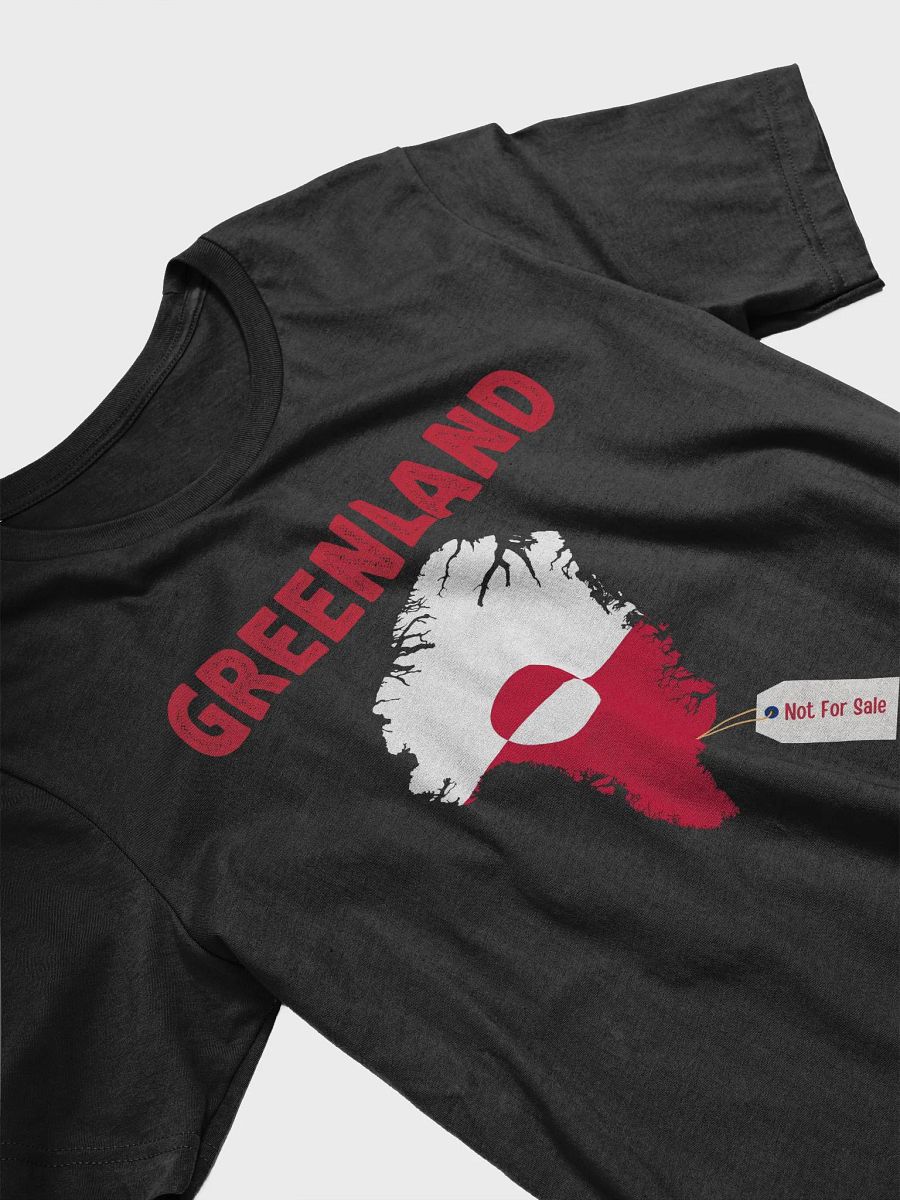 Political Statement Tee, Greenland Is Not for Sale T-Shirt, Unisex Tee Shirt, Political Election Tee, Activist Clothing, product image (3)
