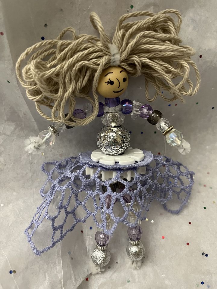 Lavender n Lace Doll/Ornament product image (1)