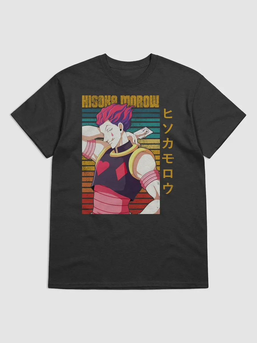 Hunter x Hunter Hisoka Morow Retro Style T-Shirt – Gildan Heavyweight product image (1)