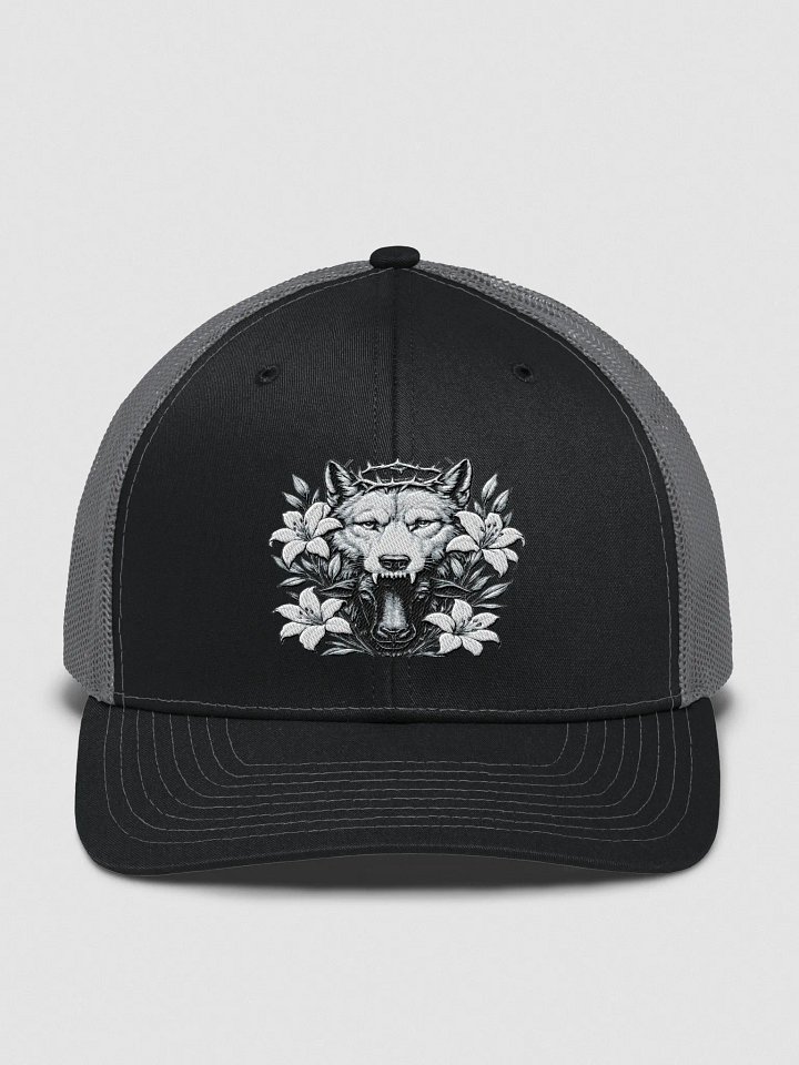 Thorned Crown Wolf Trucker Hat product image (2)