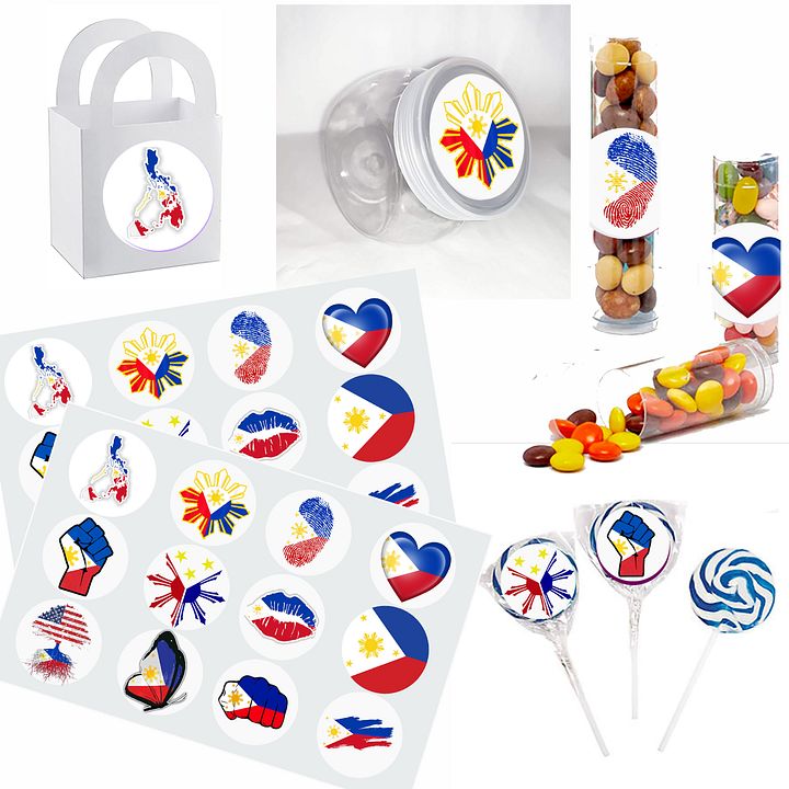 Filipino Pride Philippines Flag Small 1.67