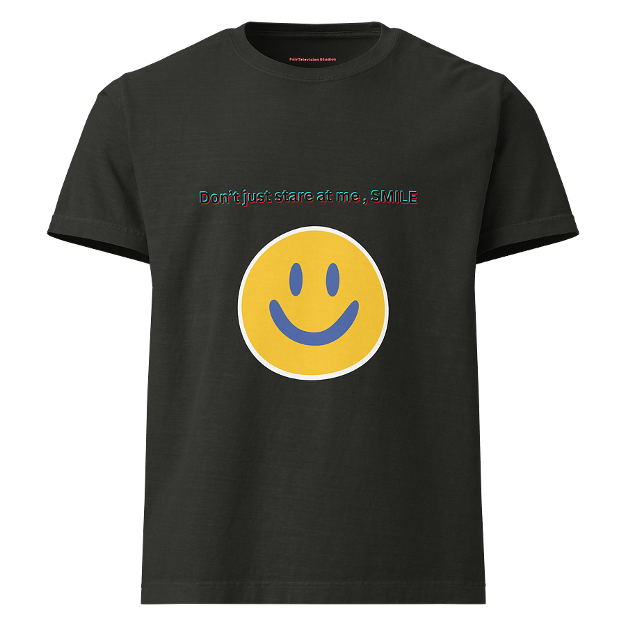 Smiley Statement Oversized Tee product image (1)