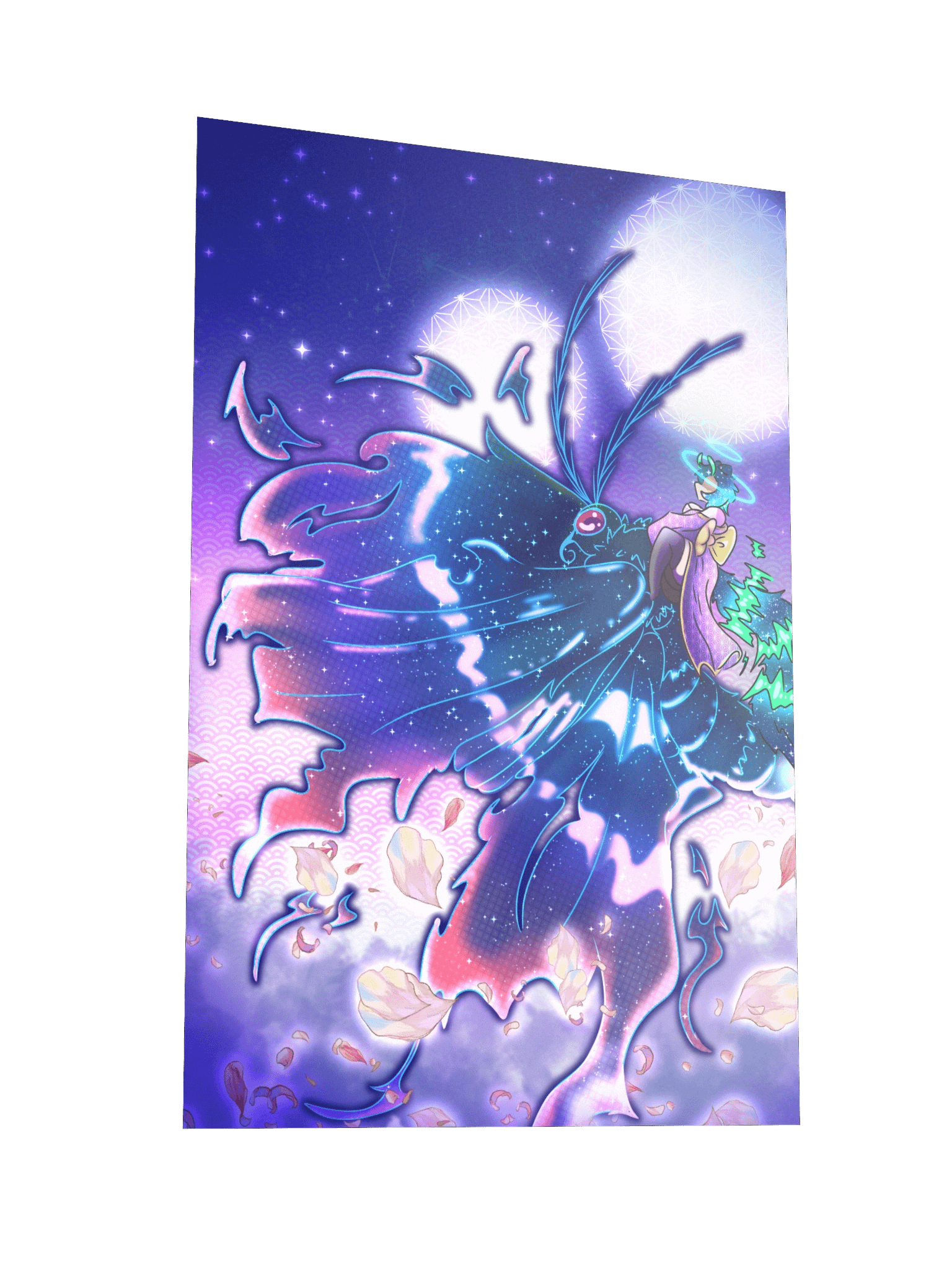 Moonlit messenger poster 12x18 product image (2)