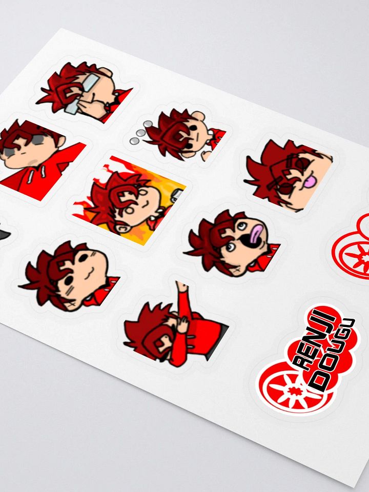 Renji Emote Sticker Sheet product image (2)