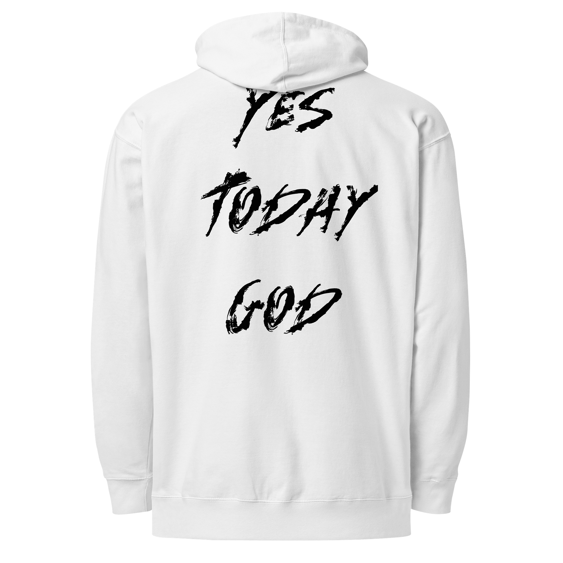 The Lives On HIGH | YTG STEALTH | UNISEX Hoodie | White product image (5)