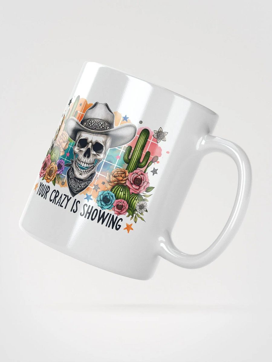 Desert Cowboy Skull Crazy Showing Mug product image (3)