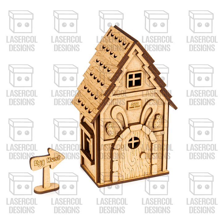 Easter Gnomes Houses Bundle - Laser Cut Files product image (2)