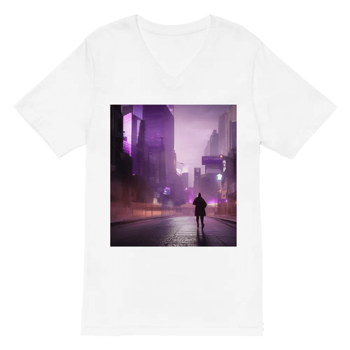 Neon Solitude V-Neck Tee product image (2)