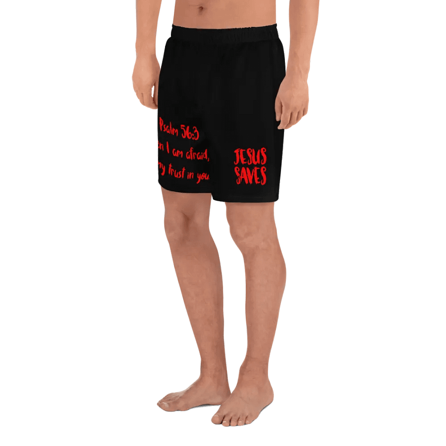 PSALM 56:3 ATHLETIC SHORTS product image (4)