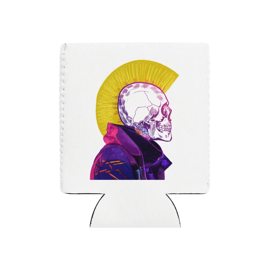 Skull Mohawk Koozie product image (1)
