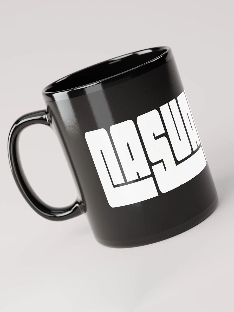 Glossy Black Canvas Mug product image (1)