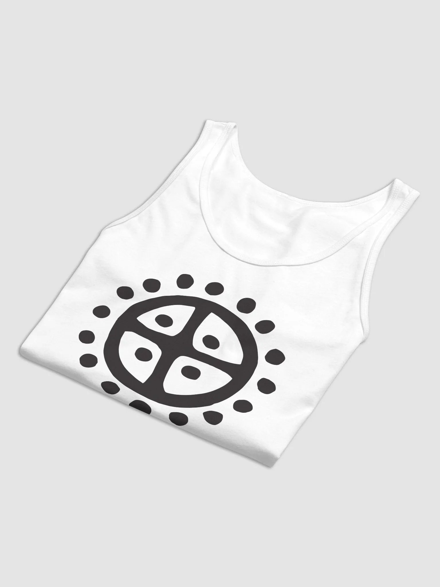 Solar Wheel Men's Tank Top White product image (6)