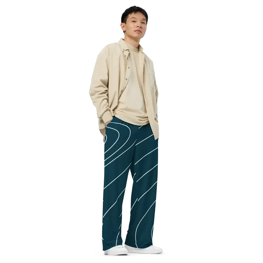 Elevate Unisex Wide-Leg Pants product image (8)