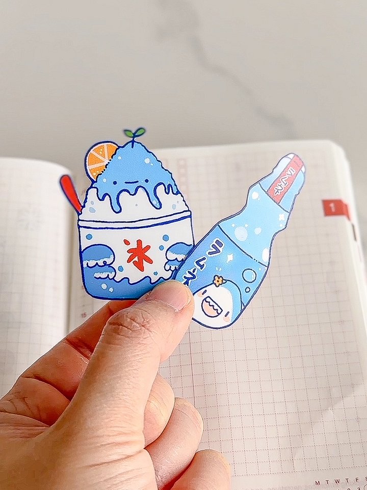 祭り Waterproof Stickers product image (2)