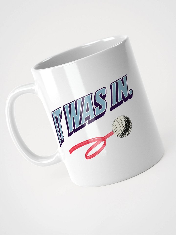 It Was In Golfing Trail White Glossy Mug product image (2)