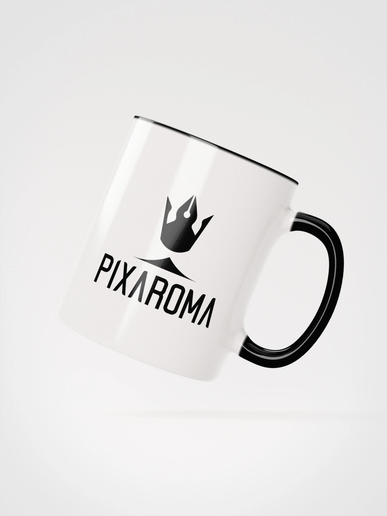 Pixaroma Black Logo Mug product image (2)