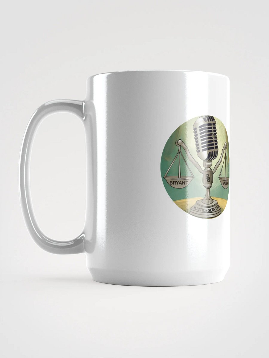 Justice Served TV White Glossy Mug product image (6)