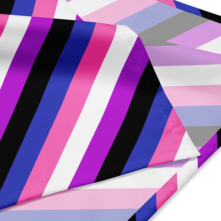 Genderfluid Flag Bandana product image (2)