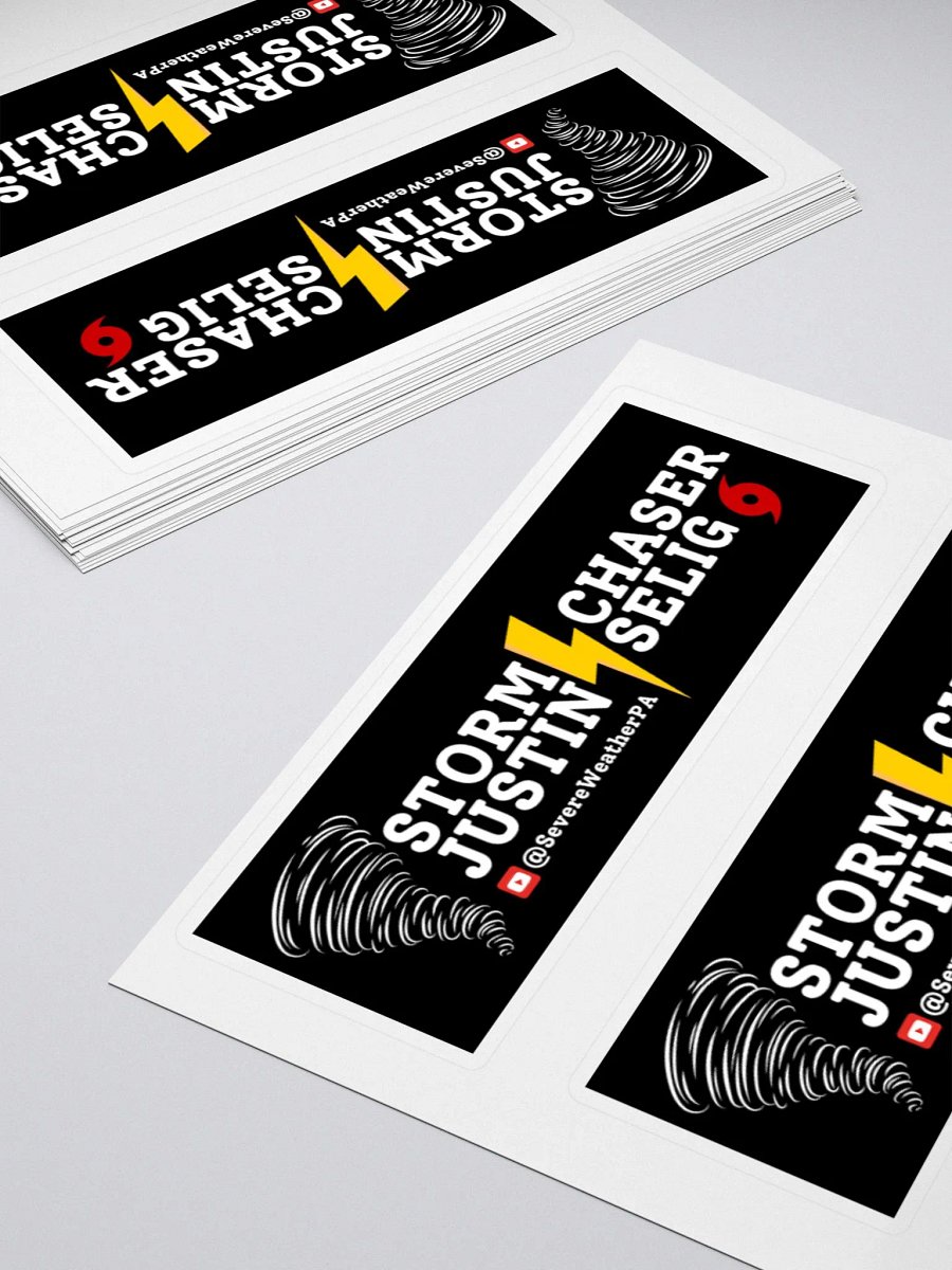 Storm Chaser Justin Selig Logo Stickers product image (10)