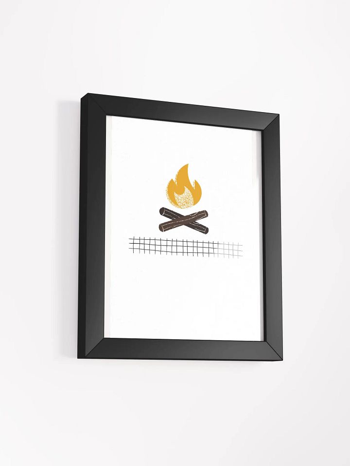 Radiant Campfire Framed Matte Poster product image (34)