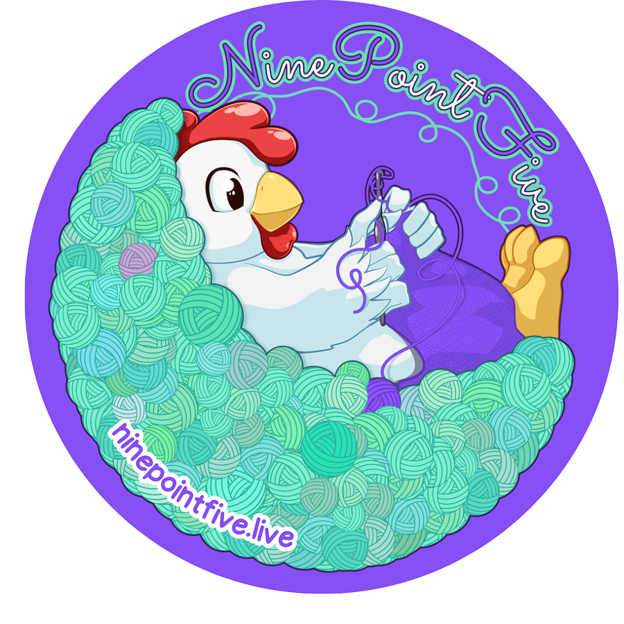 Circle NinePointFive Logo Magnet product image (1)