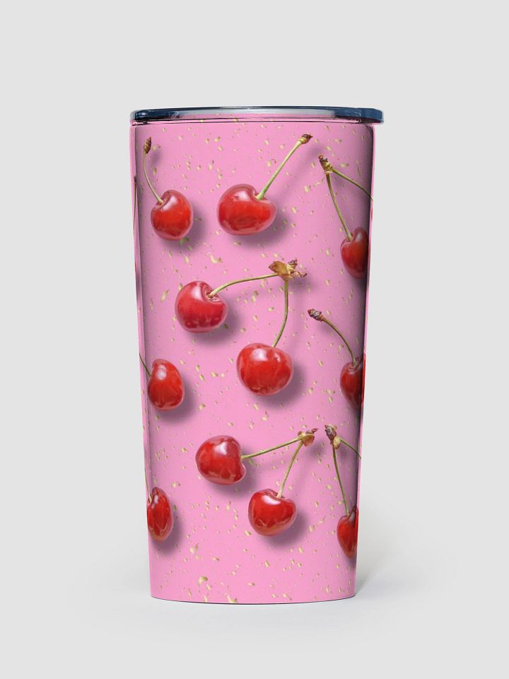 Cherry Delight 20oz Stainless Steel Tumbler gift for trendy ladies girls moms colleagues product image (1)