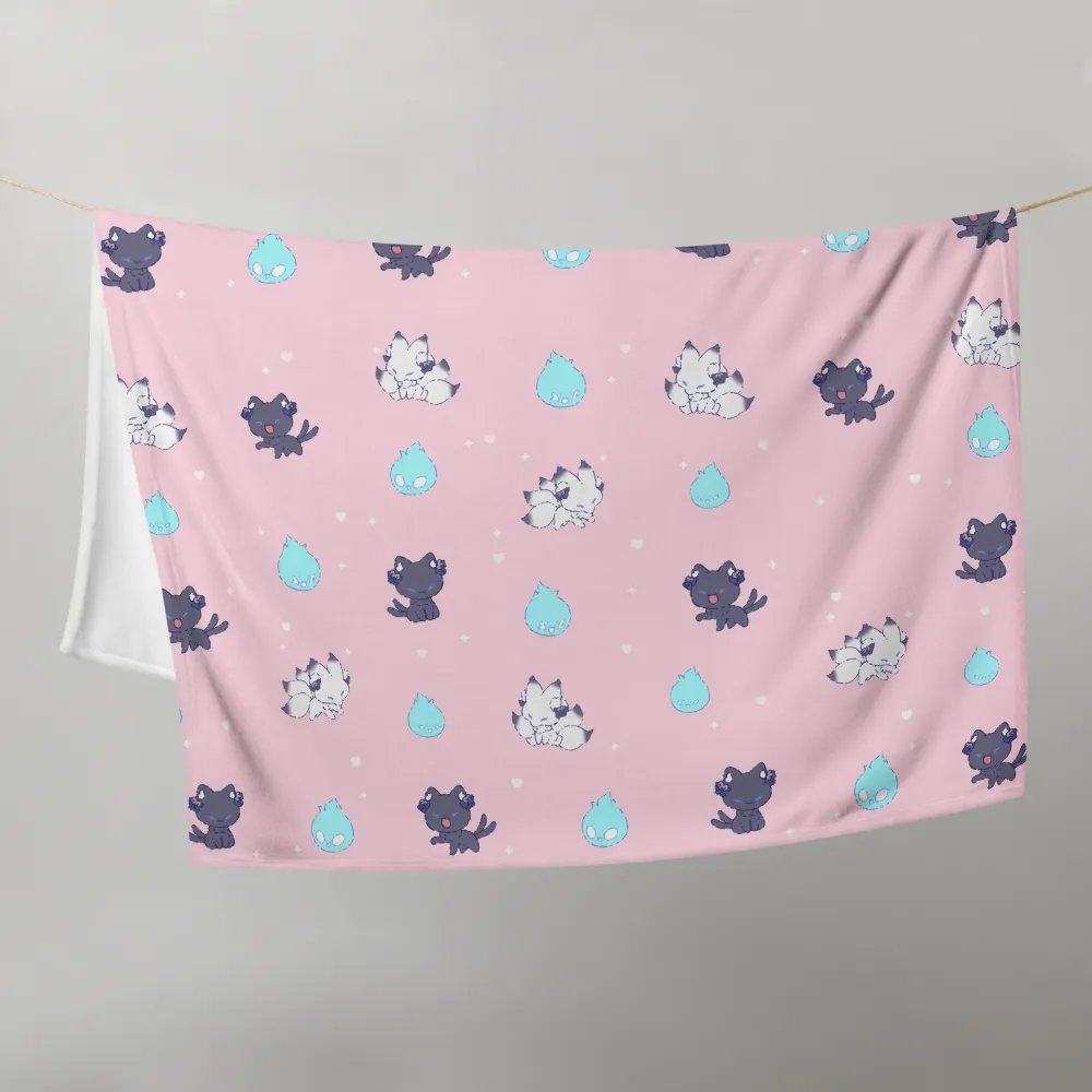 meiya, meinya & wisps blanket (pink) product image (9)