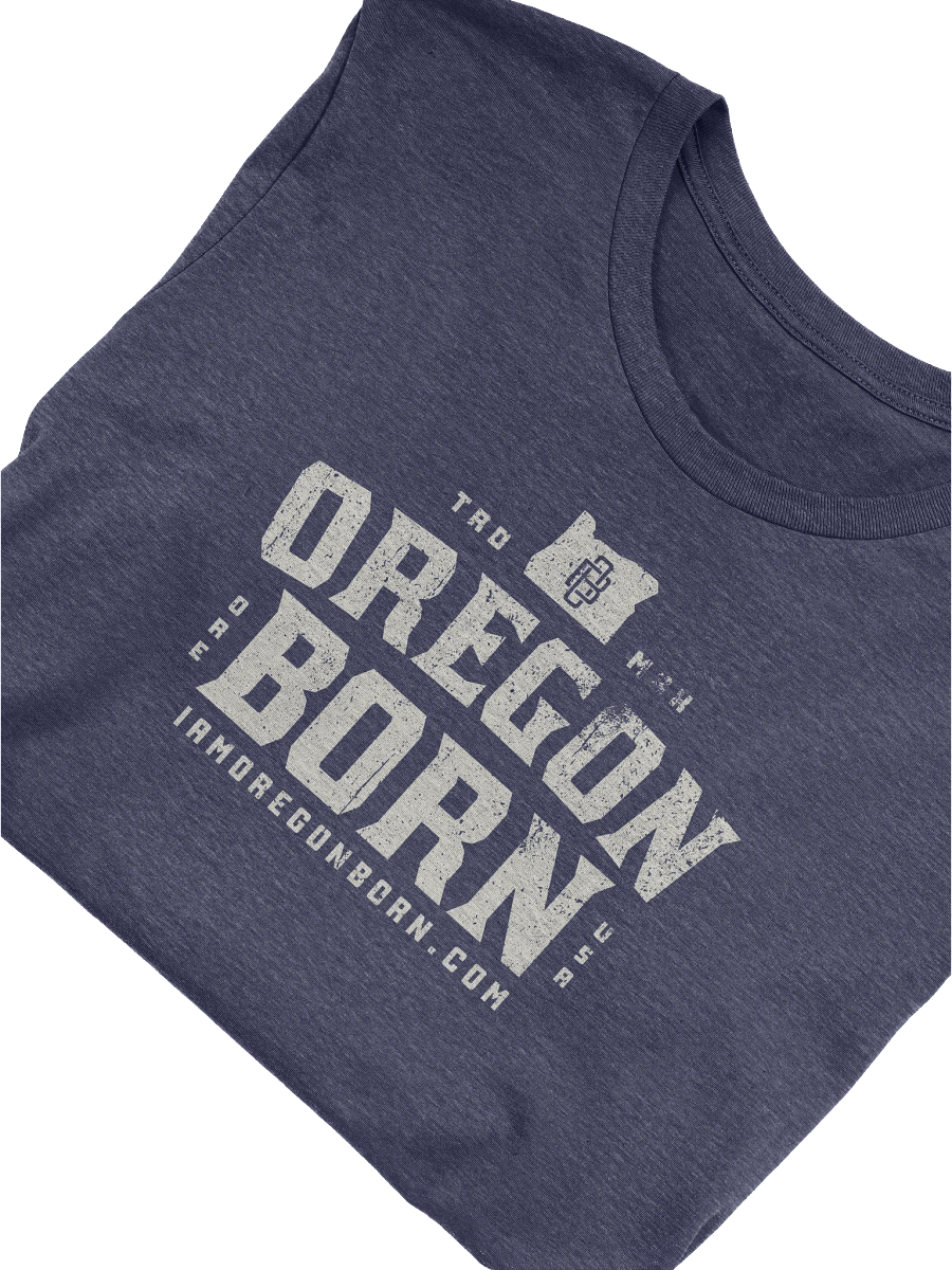 Vintage Collegiate Oregon Born T-Shirt product image (5)