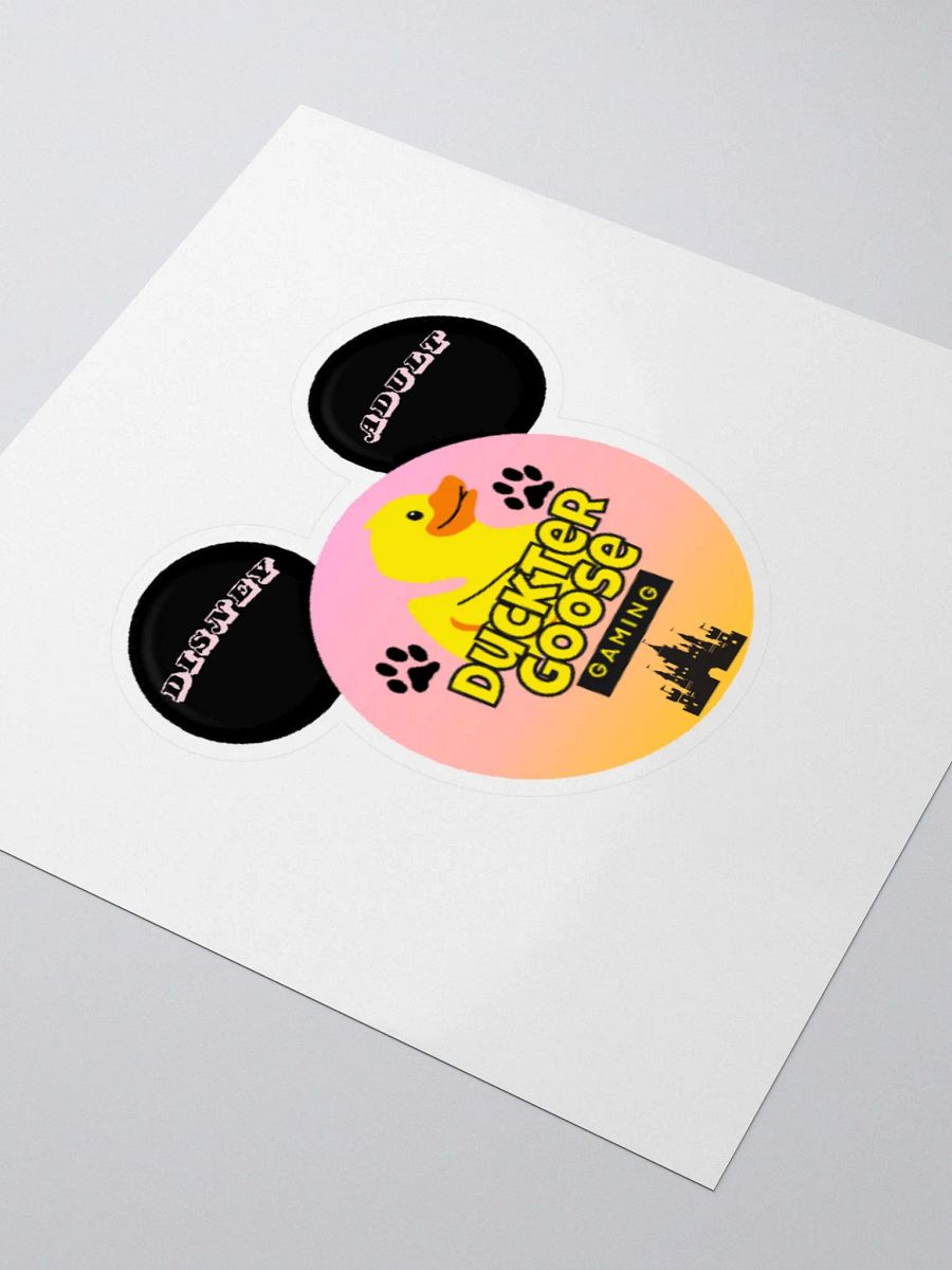 Ducktergoose Gaming Disney Adult Sticker product image (7)