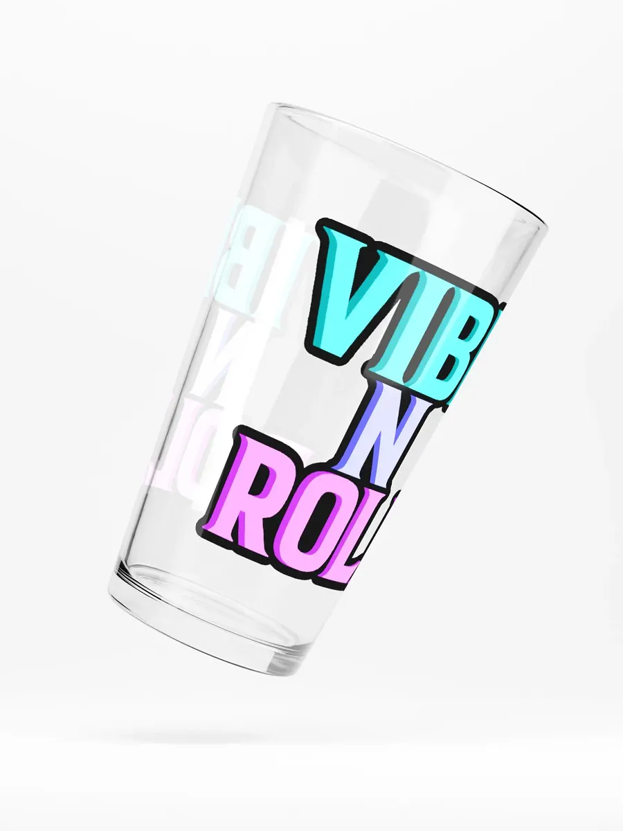 Vibe n Roll Pint Glass product image (5)