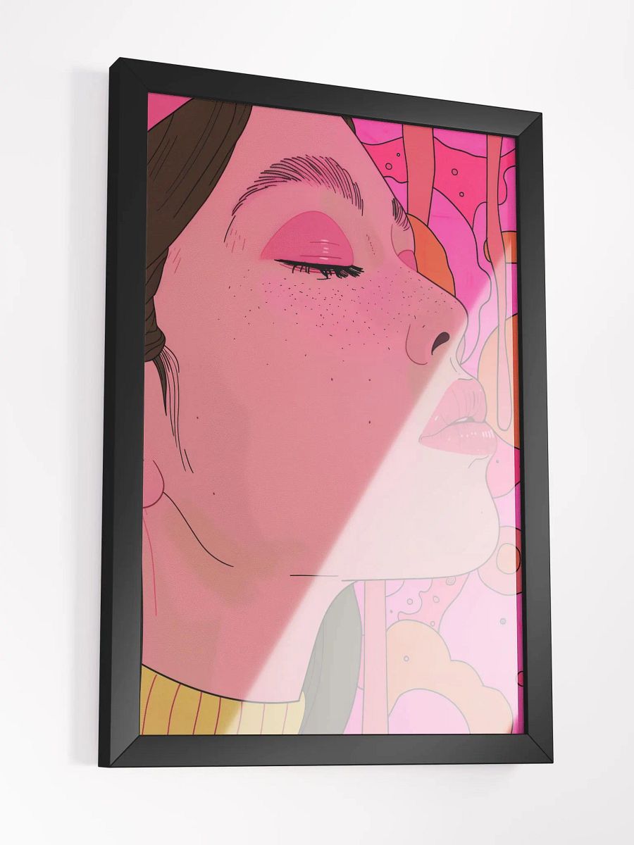 Dreamy Pop Art Vibes Poster - Framed product image (5)