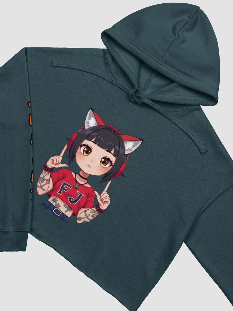 Feline Beats Crop Hoodie product image (26)