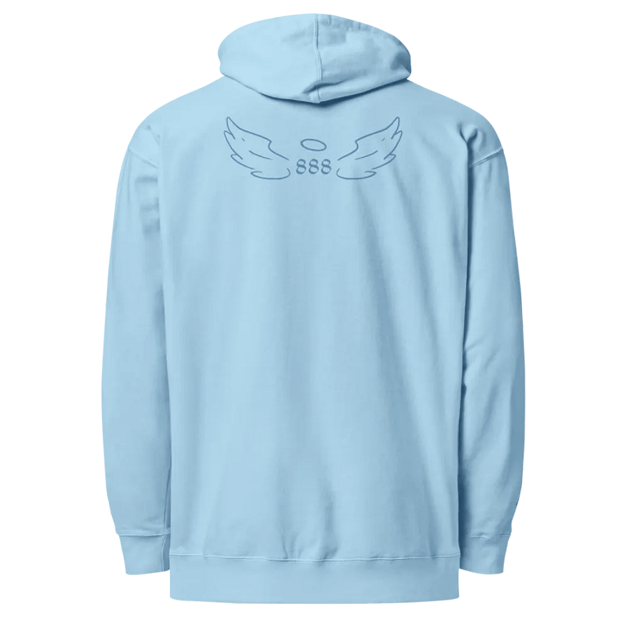 Independent Hoodie 888 Hoodie - Aqua Teal Thread Embroidery product image (1)