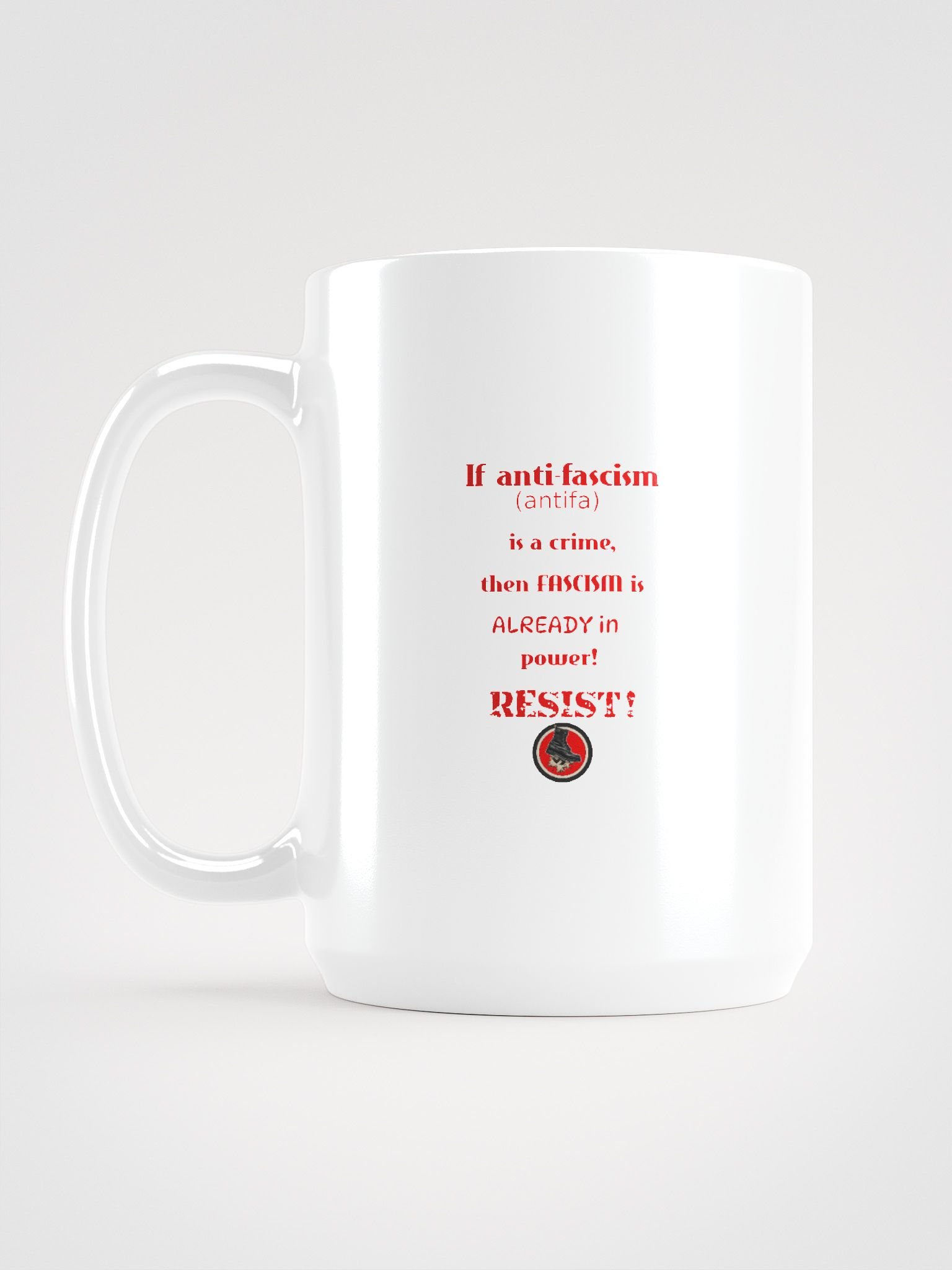 Resist Fascism Mug product image (1)