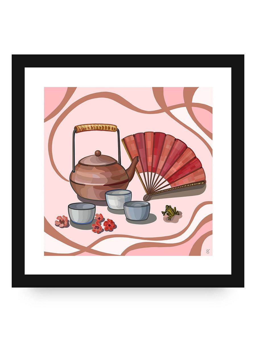 Tranquil Teatime Delight Poster - Coffee Shop No. 8 product image (22)