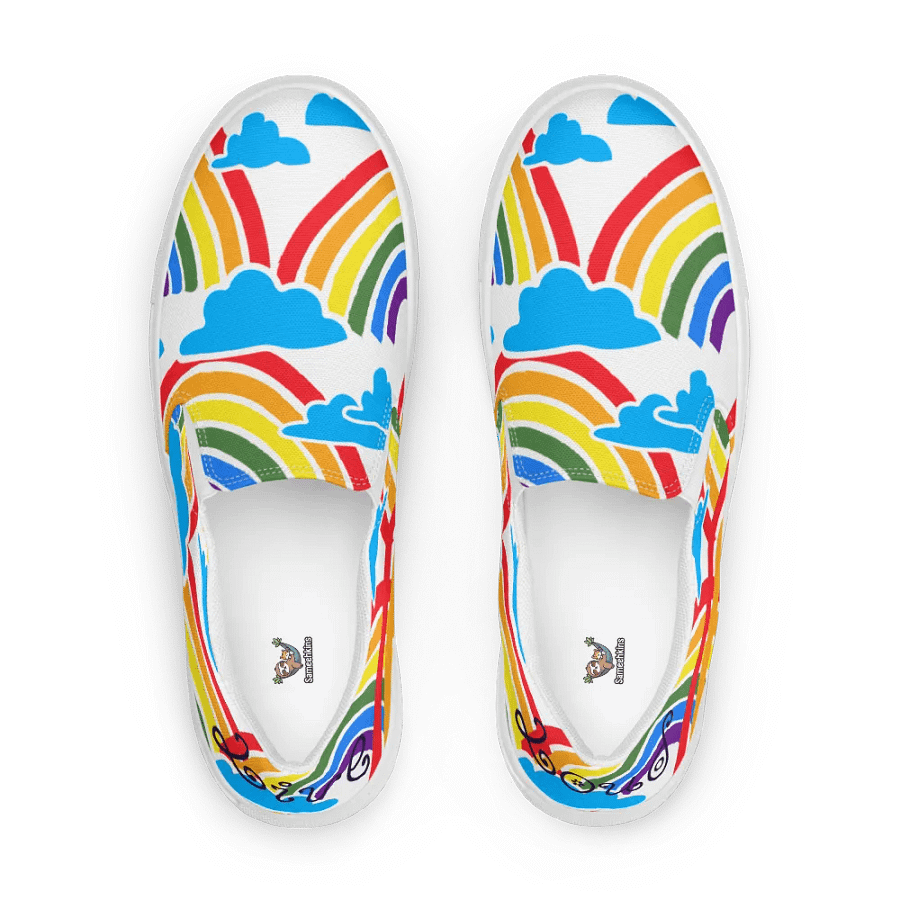 Rainbow Live Men's Slip-On Canvas Shoes product image (1)