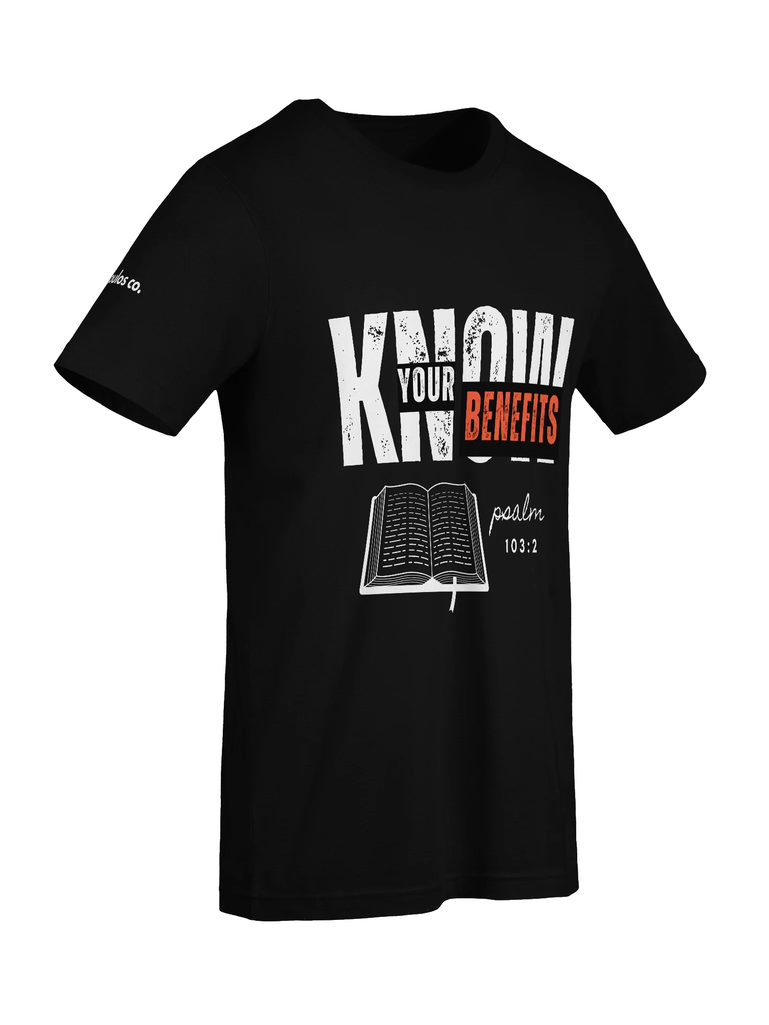 Know Your Benefits T-Shirt – Psalm 103:2 product image (11)