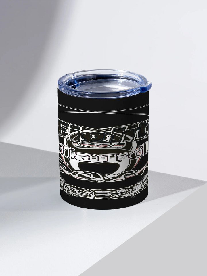 Fight Hard Earn Respect - Black - 10oz Stainless Steel Tumbler product image (2)