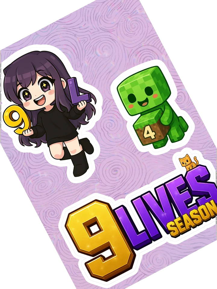 9LS4 Caithix Sticker Sheet product image (2)