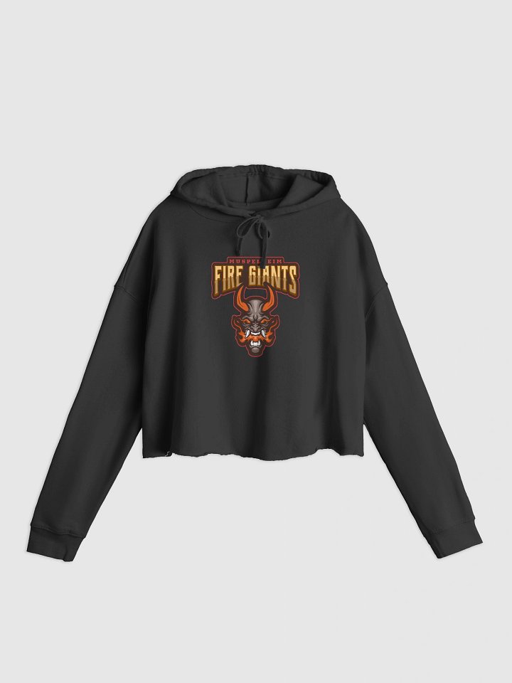 MUSPELHEIM FIRE GIANTS CROP HOODIE product image (1)