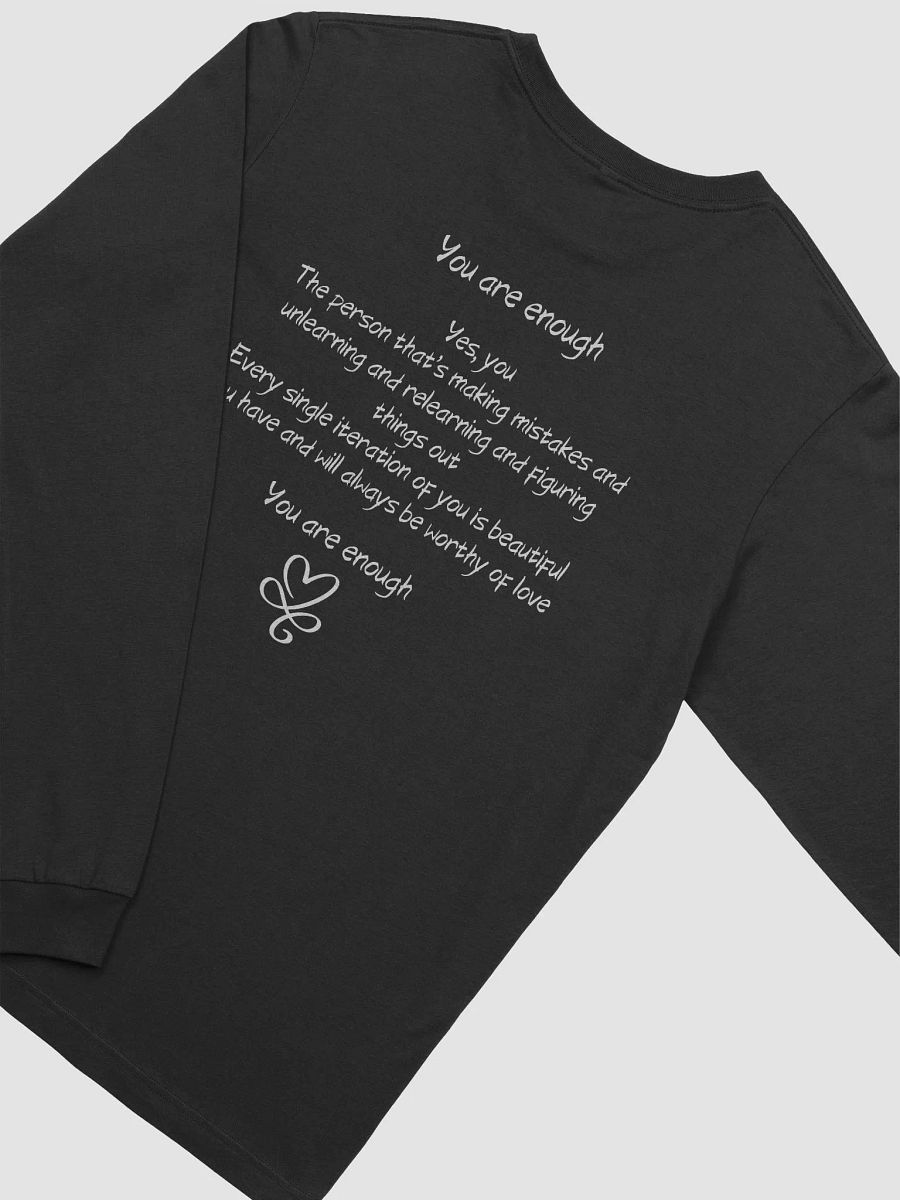 Supersoft Long-Sleeved T-Shirt - You Are Enough product image (34)