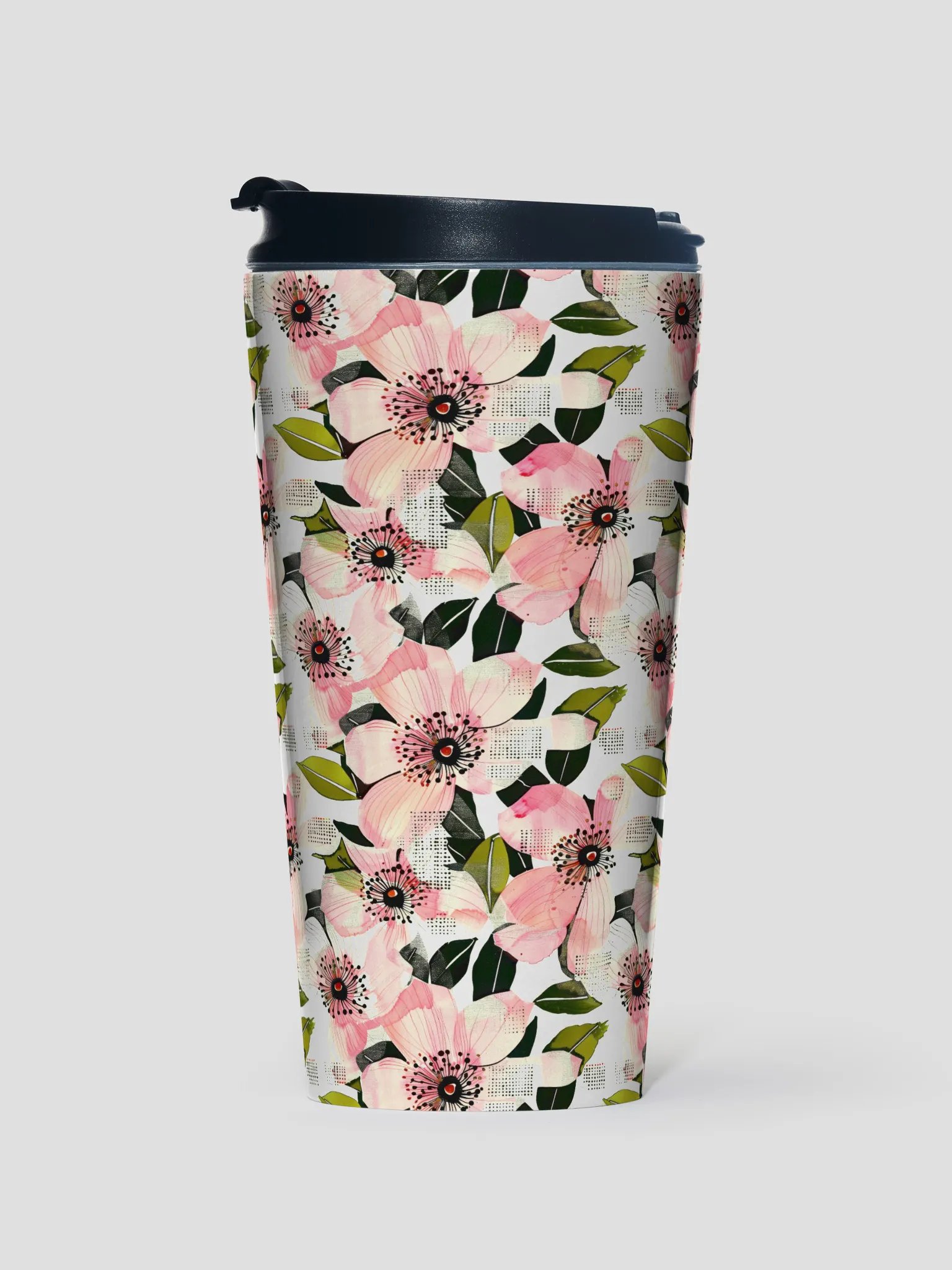 floral apple blossom travel mug product image (1)