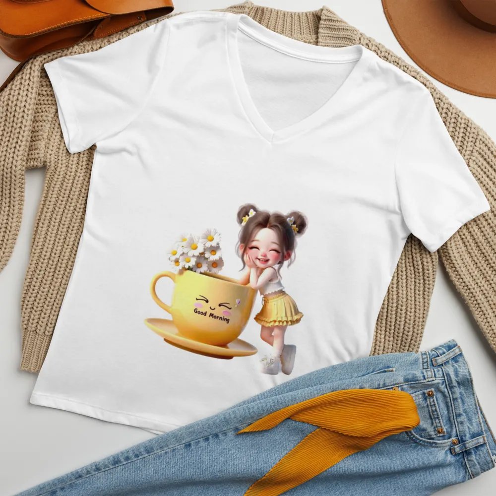 Bella+Canvas Women's Relaxed V-Neck T-Shirt product image (7)