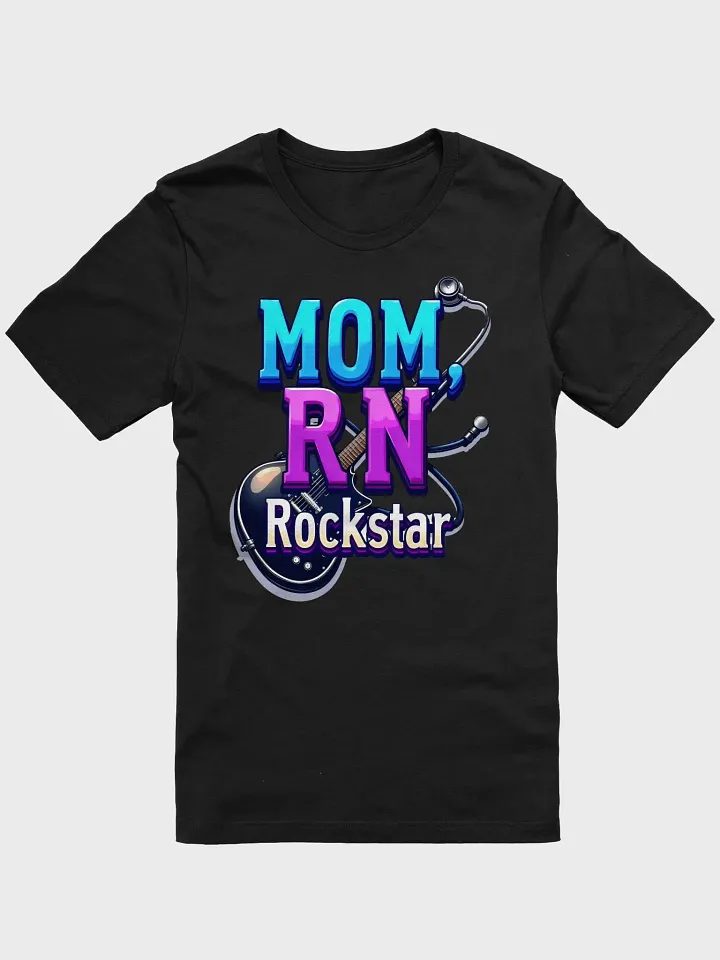 Rockstar, RN, mom, guitar Tribute T-Shirt product image (4)