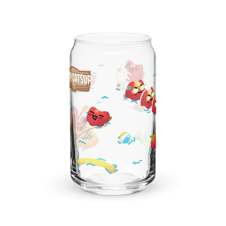 Camp Catsup glass cup (water) product image (1)