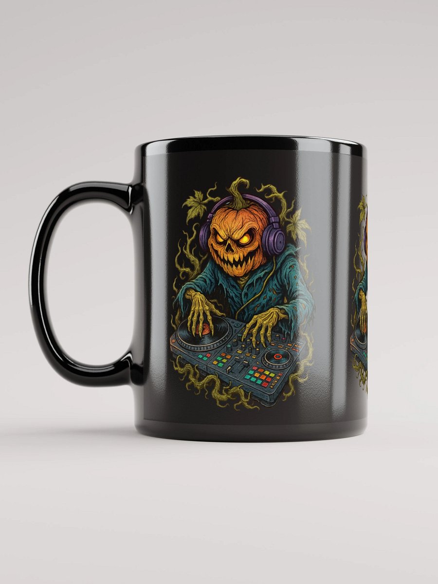 Theatrically Jerry: "DJ Jack-O-Lantern Spins Halloween Beats" Mug product image (6)